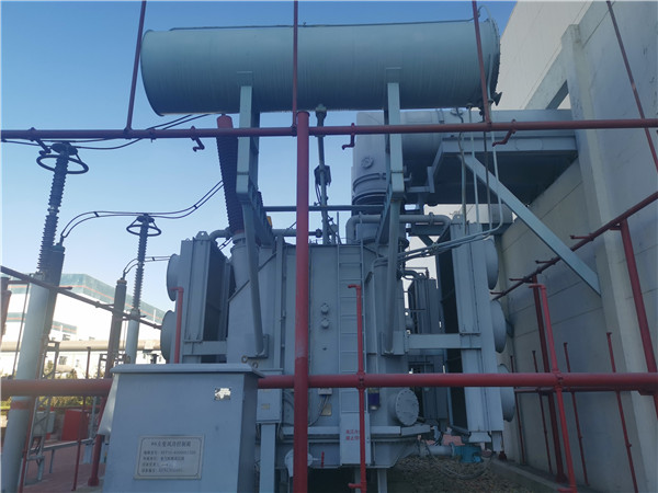 �ҹ�˾�н�������ɽ����SFP11-400000/220KVA����ѹ������ѹ��ά�������ֳ���